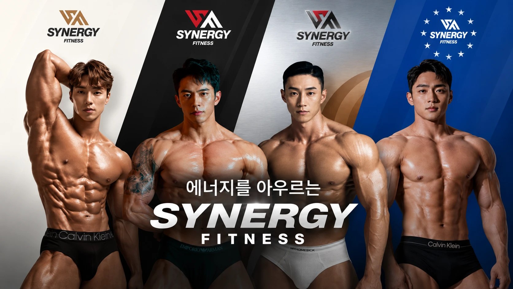 에너지를 아우르는 SYNERGY FITNESS — 시너지피트니스 4개 지점 운영진